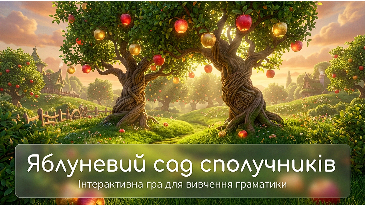 Яблуневий сад сполучників
