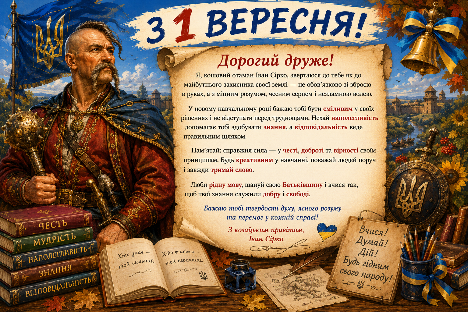 «Побажання від літературних героїв» — Українська література 5 клас, 6 клас, 7 клас, 8 клас, 9 клас, 10 клас, 11 клас — фото 4