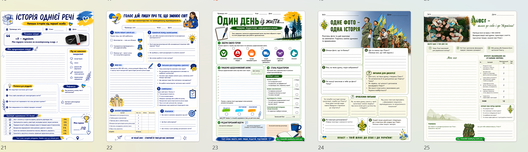 Збірник робочих аркушів з української мови для 8 класу НУШ (ГР 3 «Письмово взаємодіє») — Українська мова 8 клас — фото 2